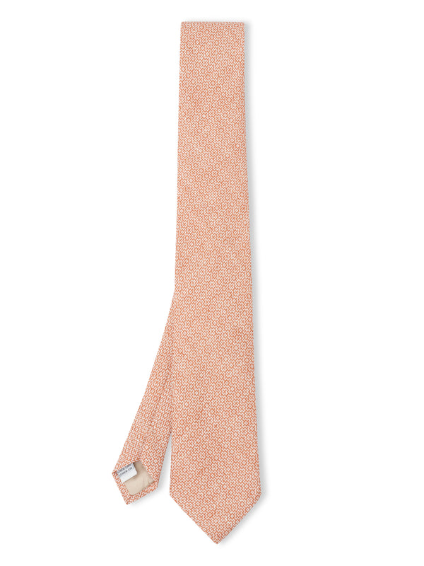favourbrook Coral Culcross Linen Tie