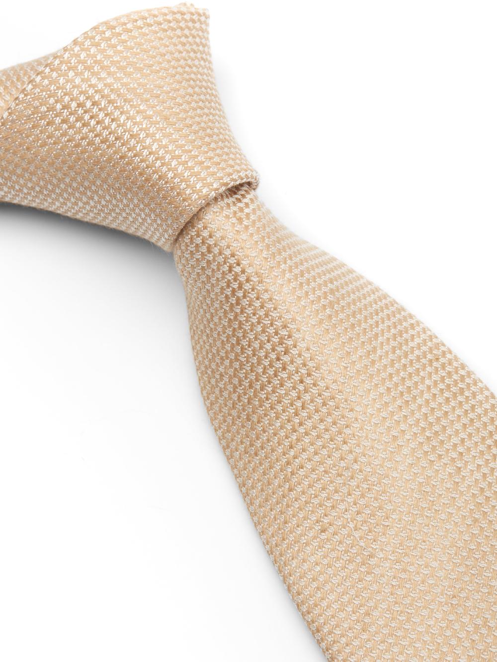 Favourbrook Cream Blythe Silk Tie