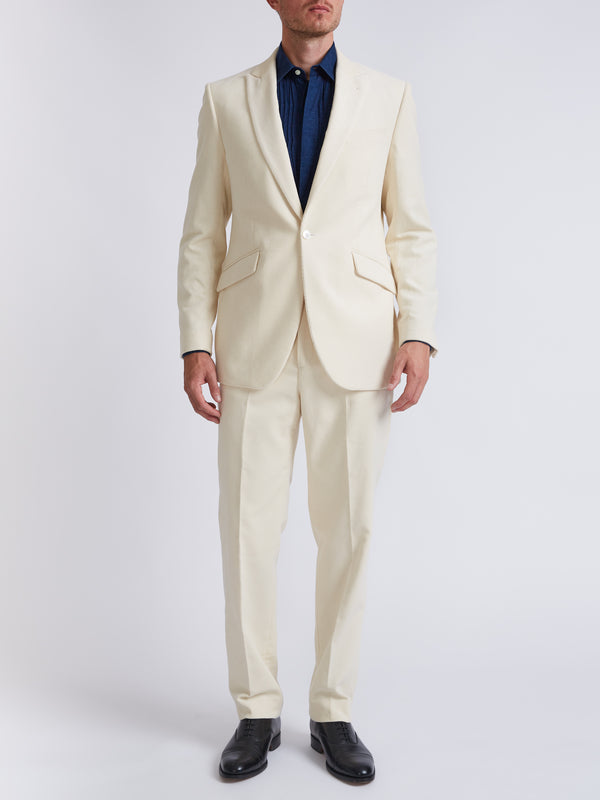 favourbrook Cream Cord Newport Jacket