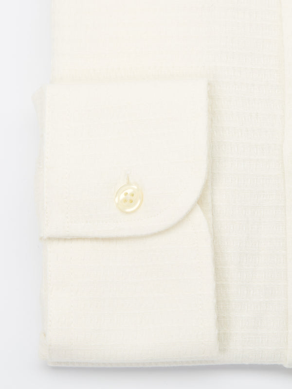 Favourbrook Cream Haston Cutaway Collar Shirt