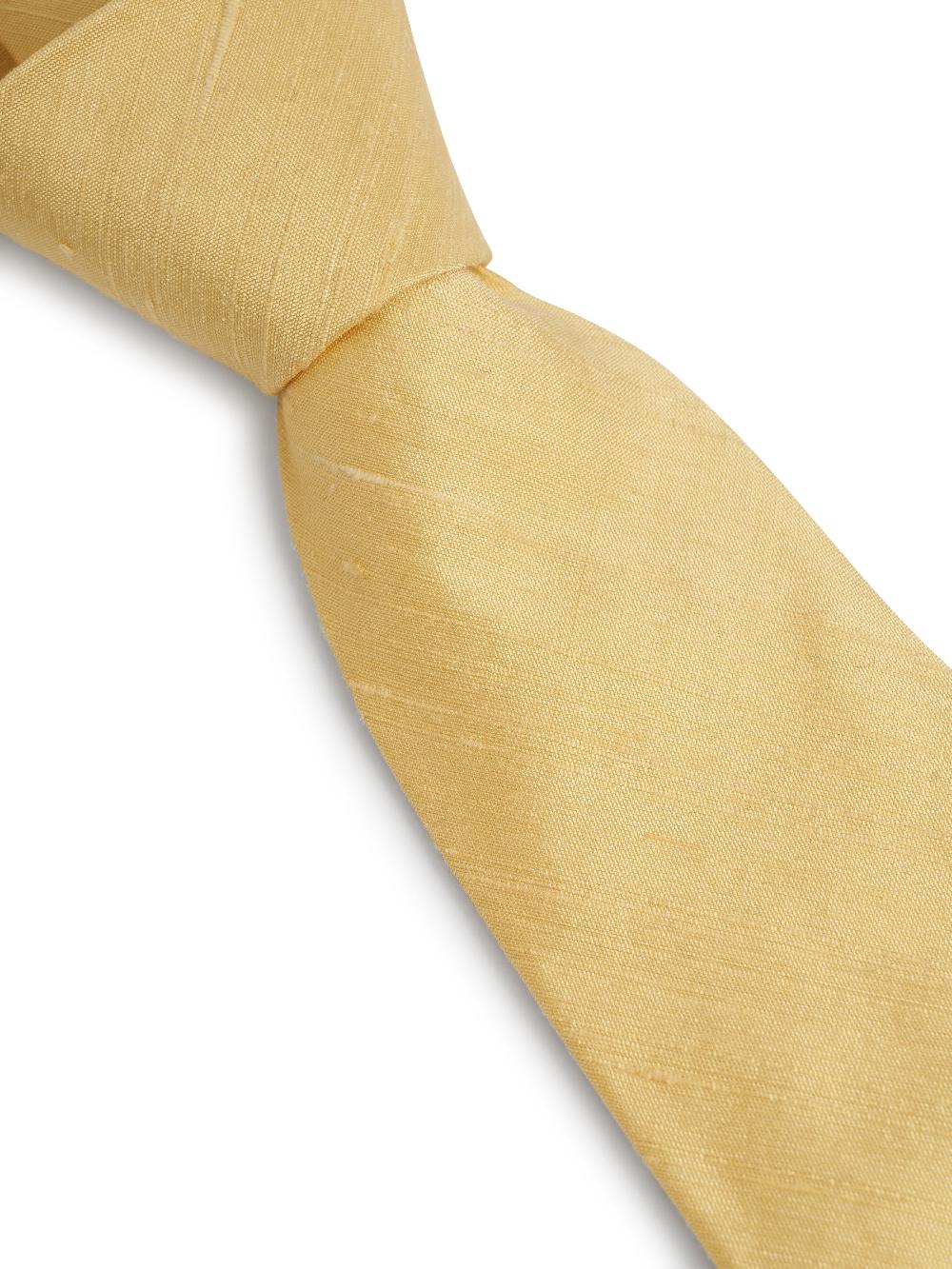 Favourbrook Daffodil Douppion Silk Tie