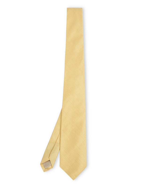 favourbrook Daffodil Douppion Silk Tie