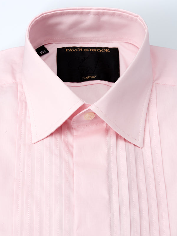 Favourbrook Dusk Poplin Pintuck Dress Shirt