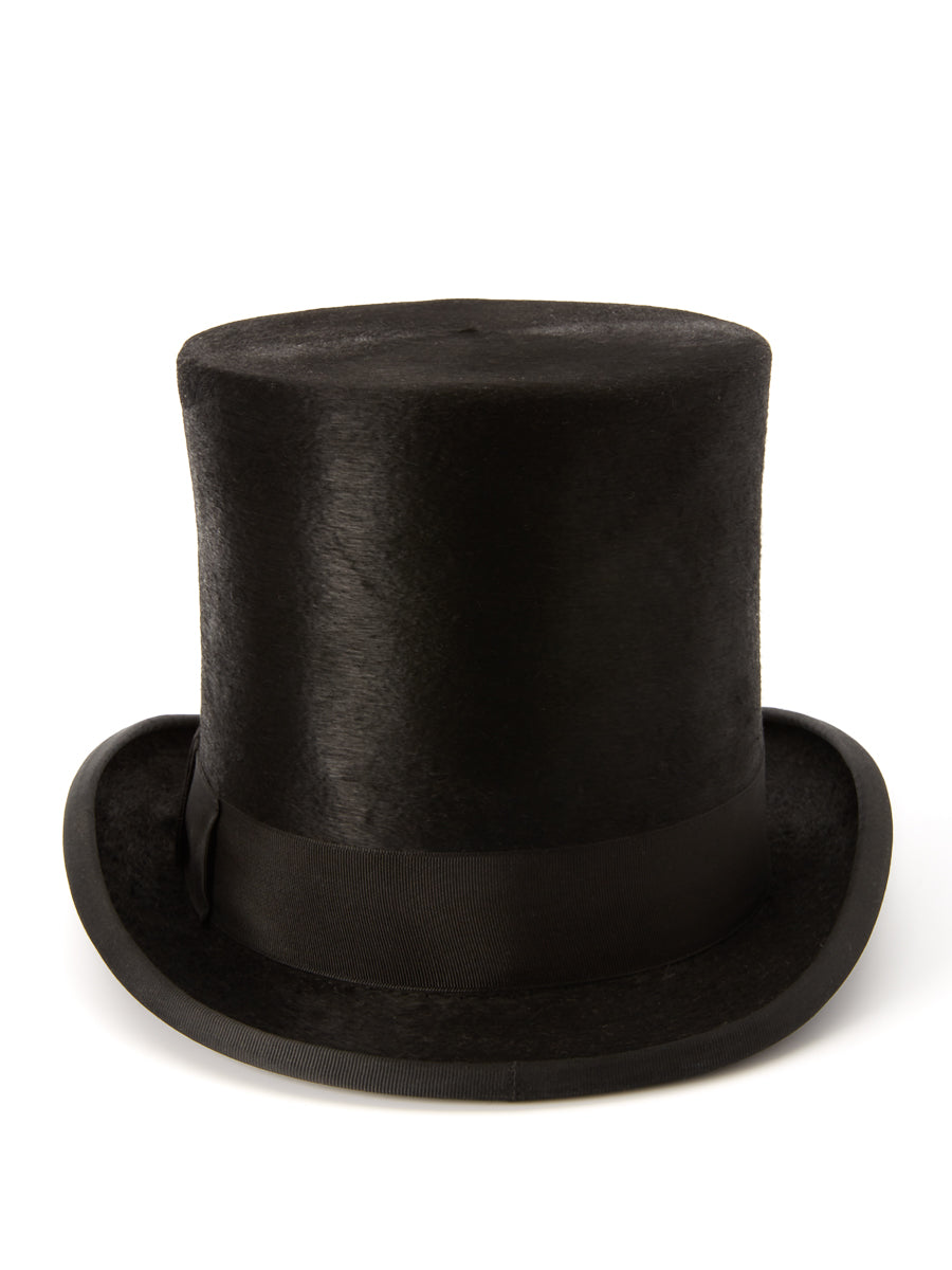 Favourbrook Favourbrook Black Felt Fur Top Hat