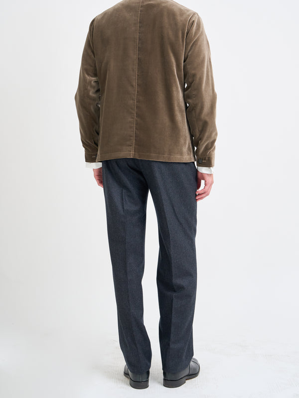 Favourbrook Fawn Velvet Cotton Artist Jacket