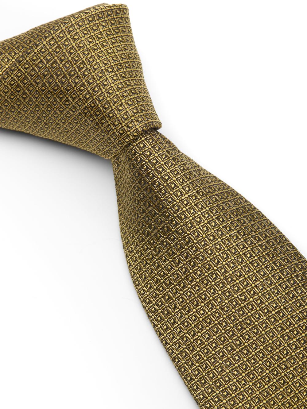 Favourbrook Gold Bayswater Silk Tie