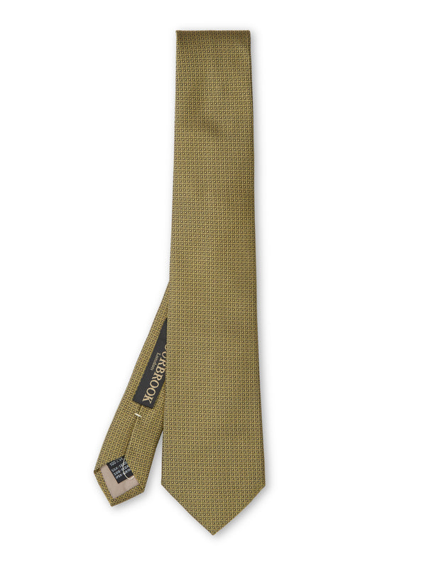 favourbrook Gold Bayswater Silk Tie