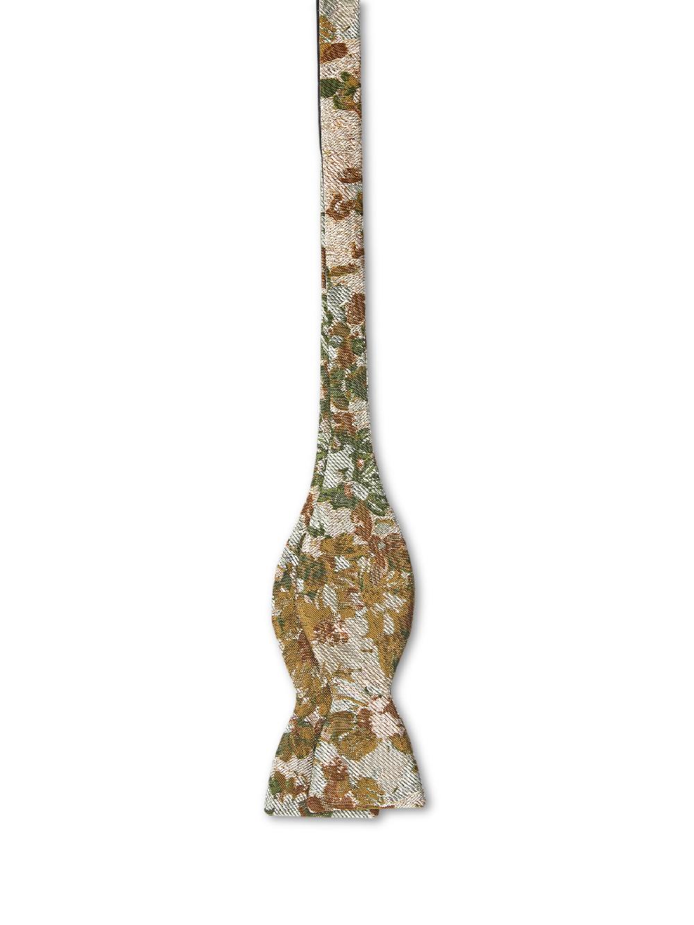 Favourbrook Gold Chatsworth Silk Bow Tie