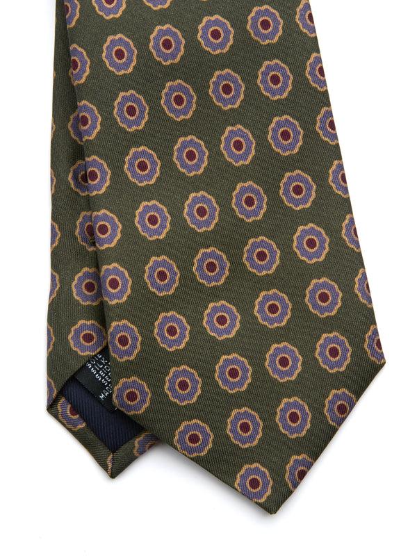 Favourbrook Green Firle Silk Tie