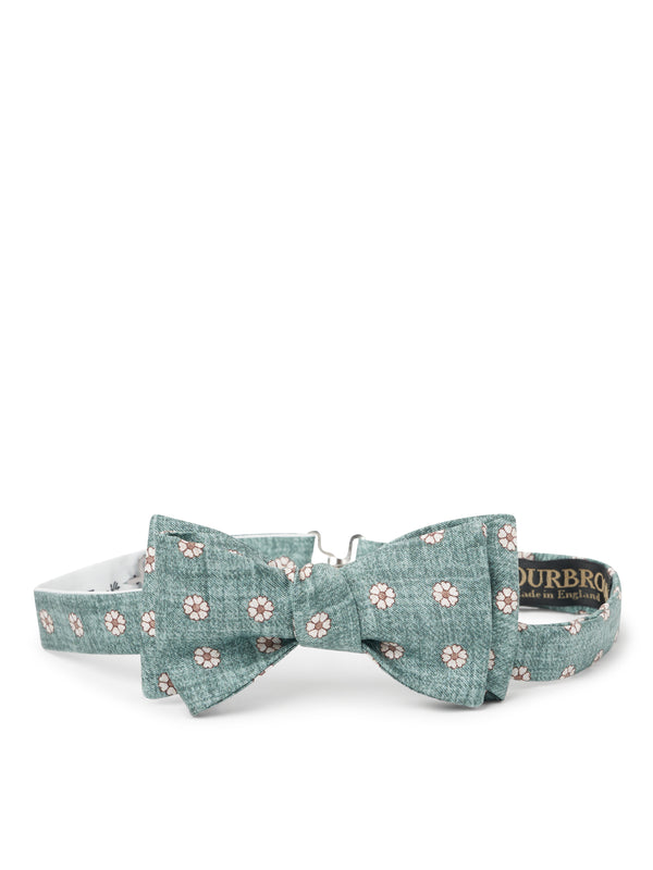 favourbrook Green Osterley Silk Bow Tie