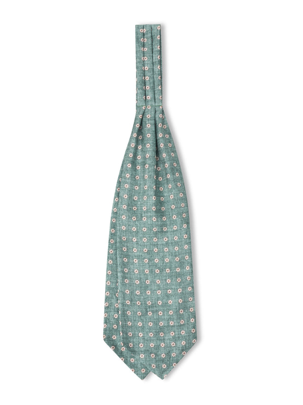 favourbrook Green Osterley Silk Cravat