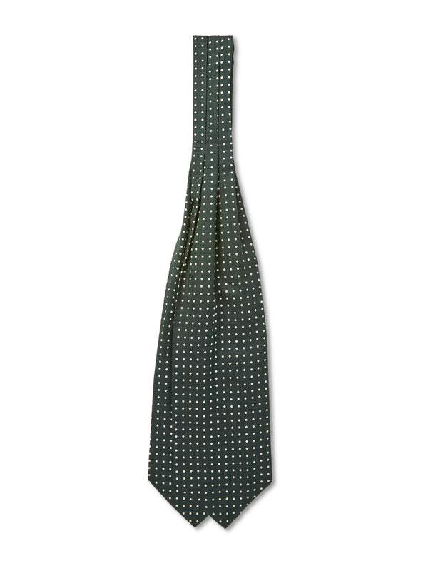 favourbrook Green Pickwick Silk Cravat