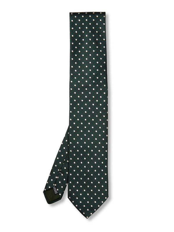 favourbrook Green Pickwick Silk Tie