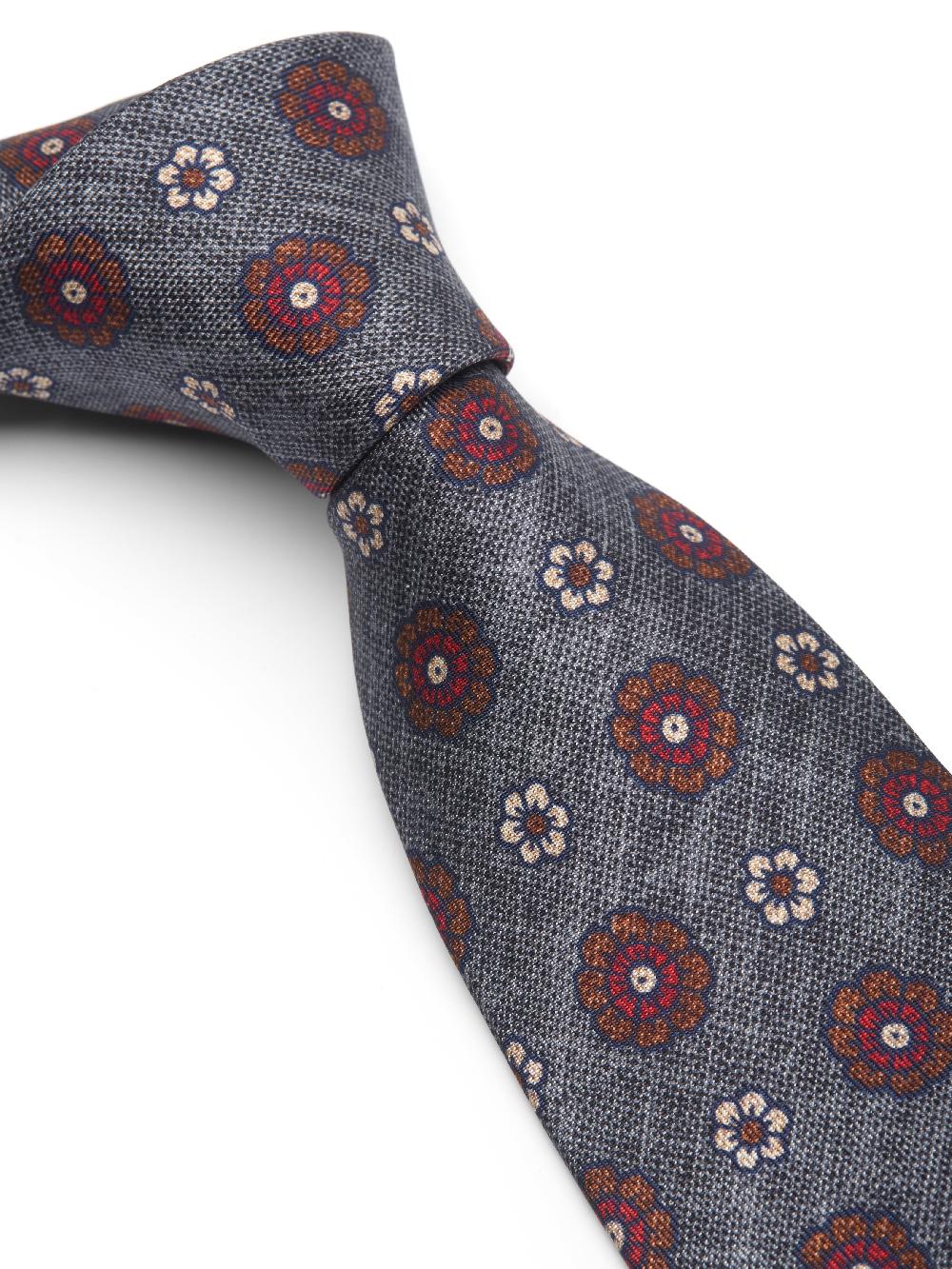 Favourbrook Grey Chartwell Silk Tie