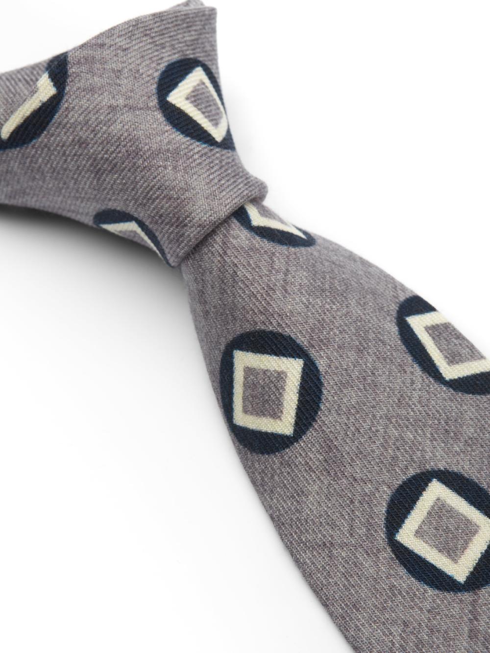 Favourbrook Grey Clivedon Silk Tie