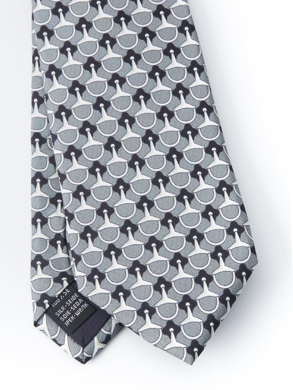 Favourbrook Grey Stirrup Tie
