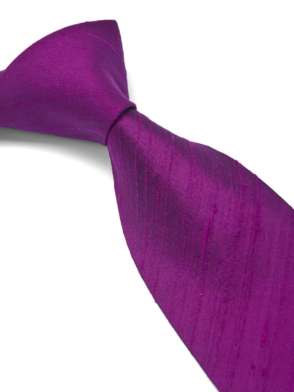 Favourbrook Heather Silk Douppion Tie