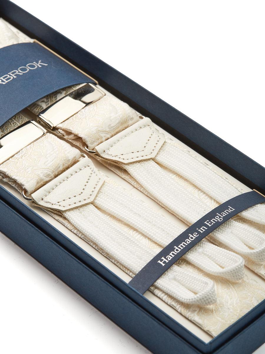 Favourbrook Ivory Albert Silk Braces