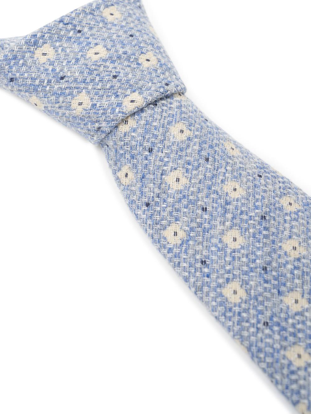 Favourbrook Light Blue Pryton Wool Tie