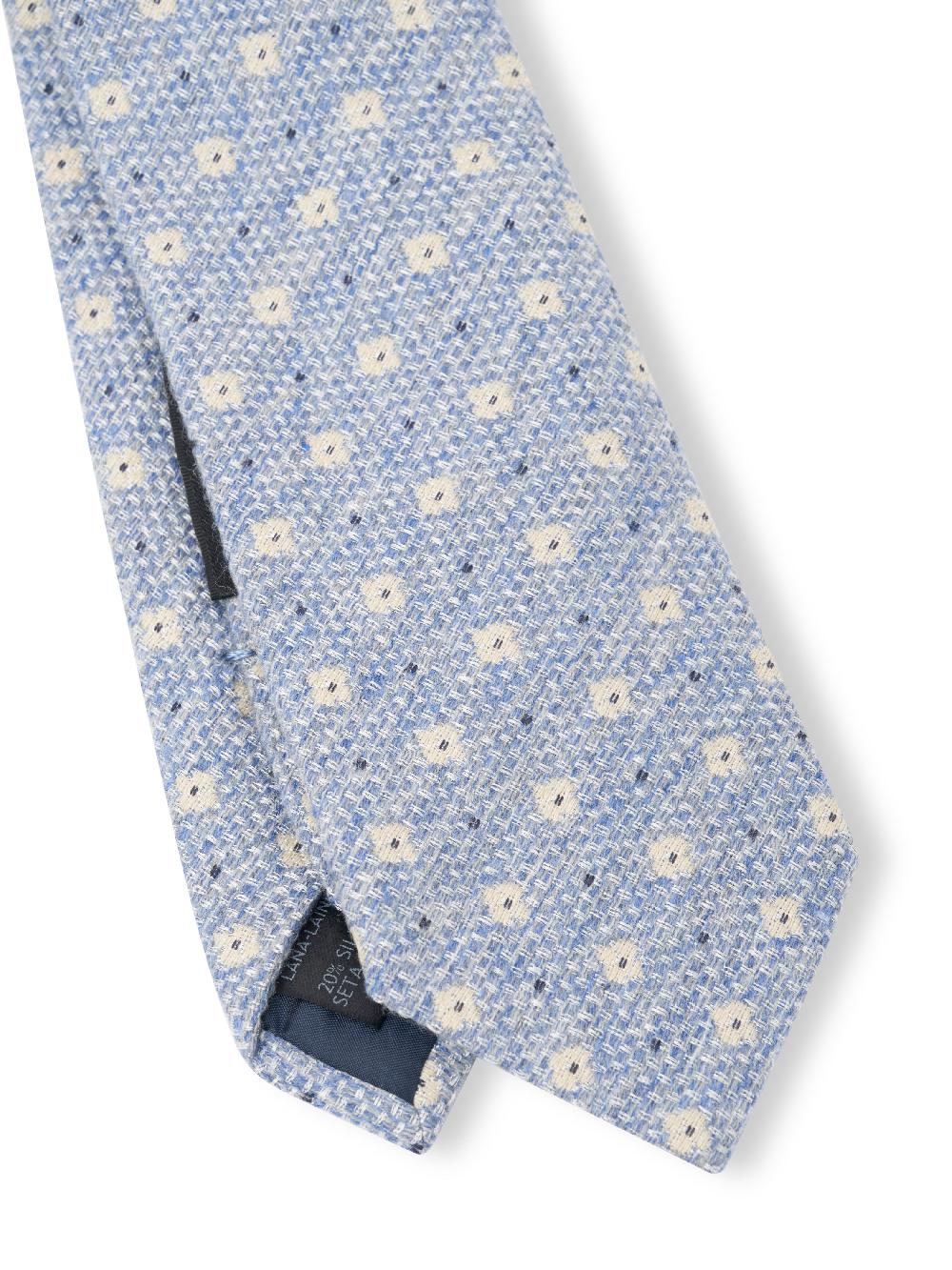 Favourbrook Light Blue Pryton Wool Tie