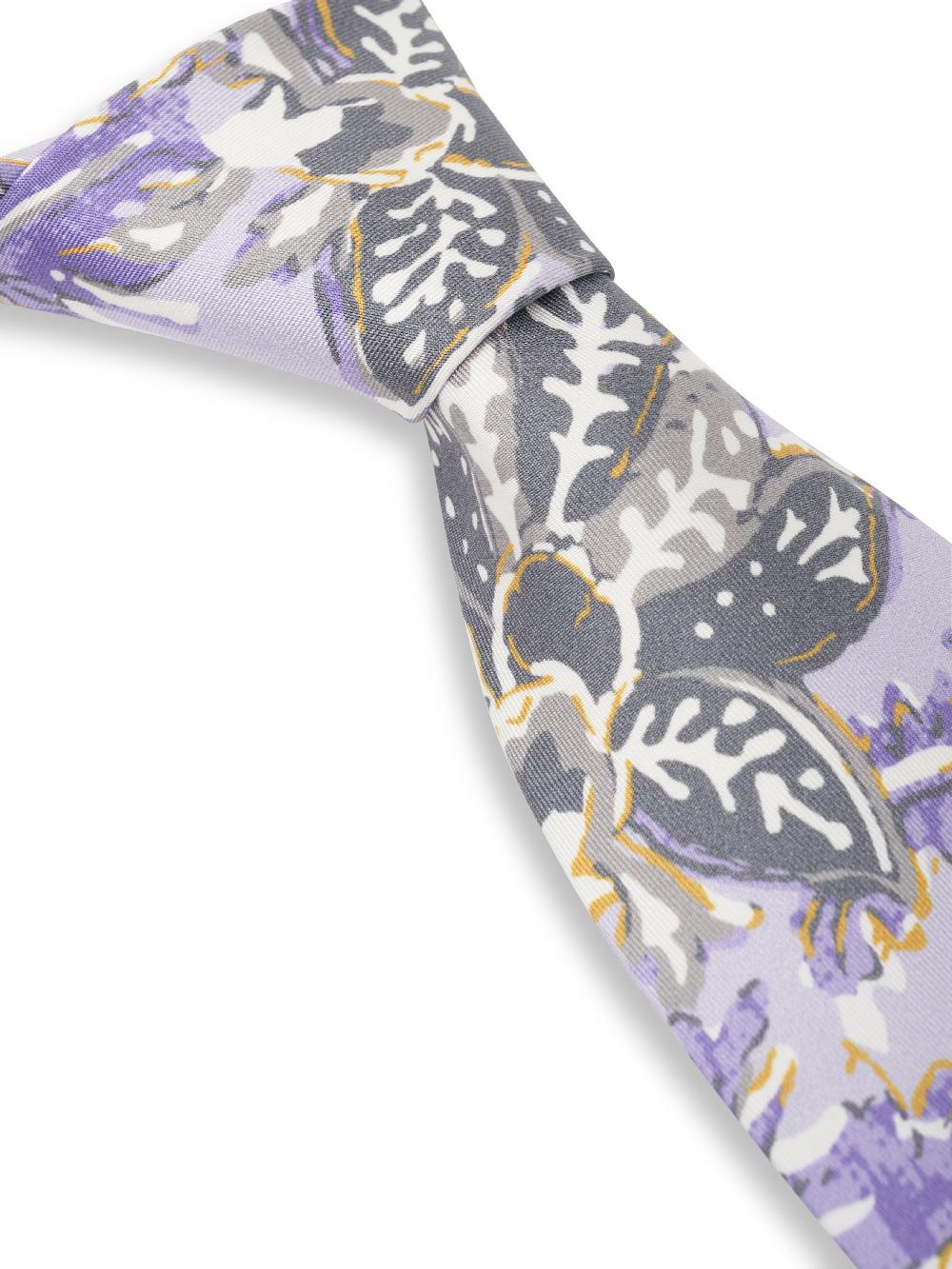 Favourbrook Lilac Charleston Silk Tie