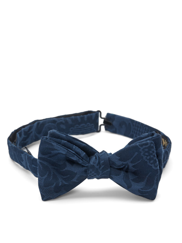 favourbrook Midnight Amazon Silk Bow Tie
