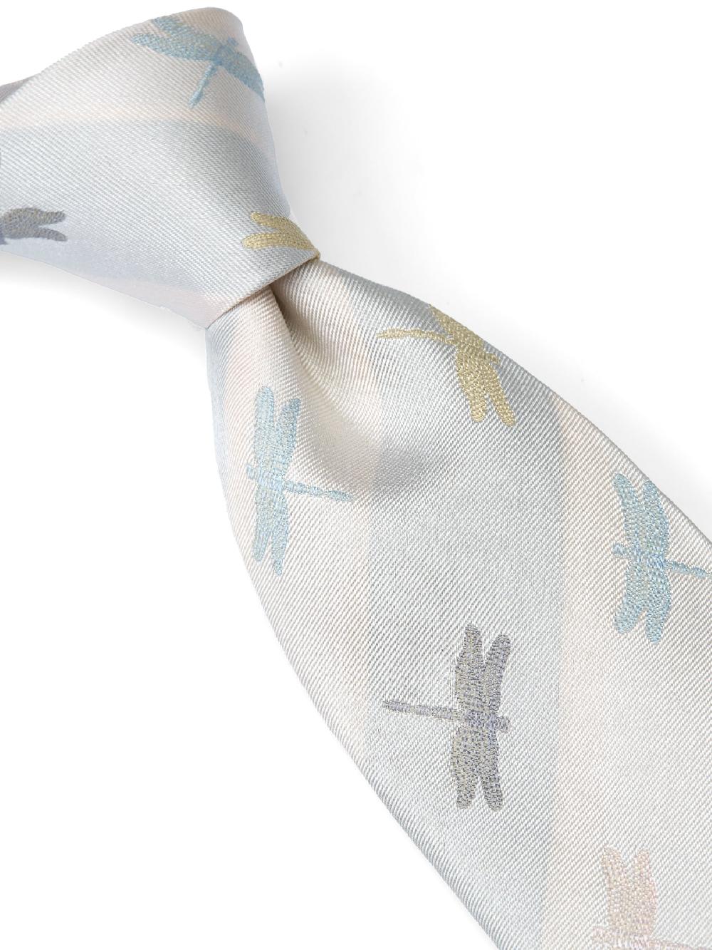Favourbrook Multi Dragonfly Silk Tie