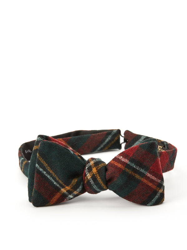 favourbrook Multi Dunrobin Wool Bow Tie