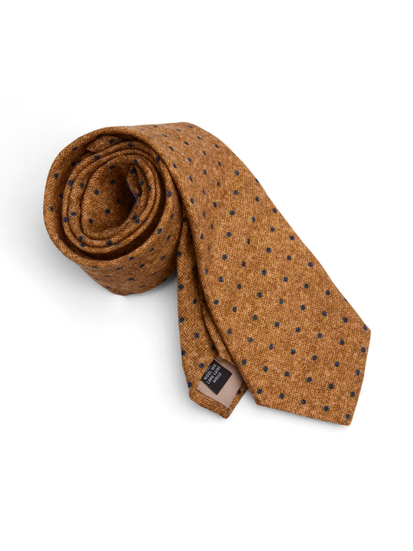 Favourbrook Mustard Beddingham Wool Tie
