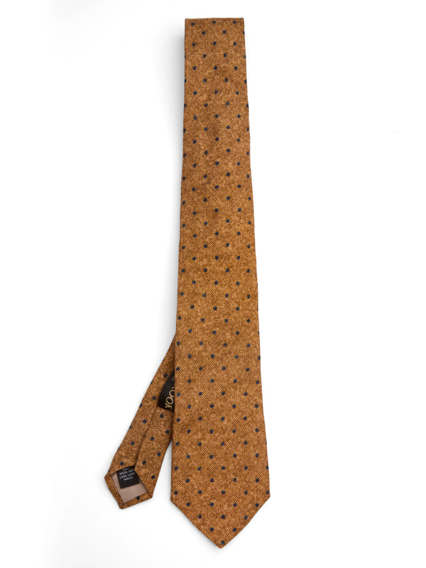 favourbrook Mustard Beddingham Wool Tie
