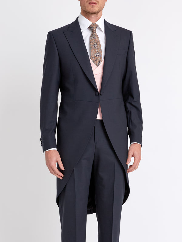 Favourbrook Navy Ascot Wool Morning Coat