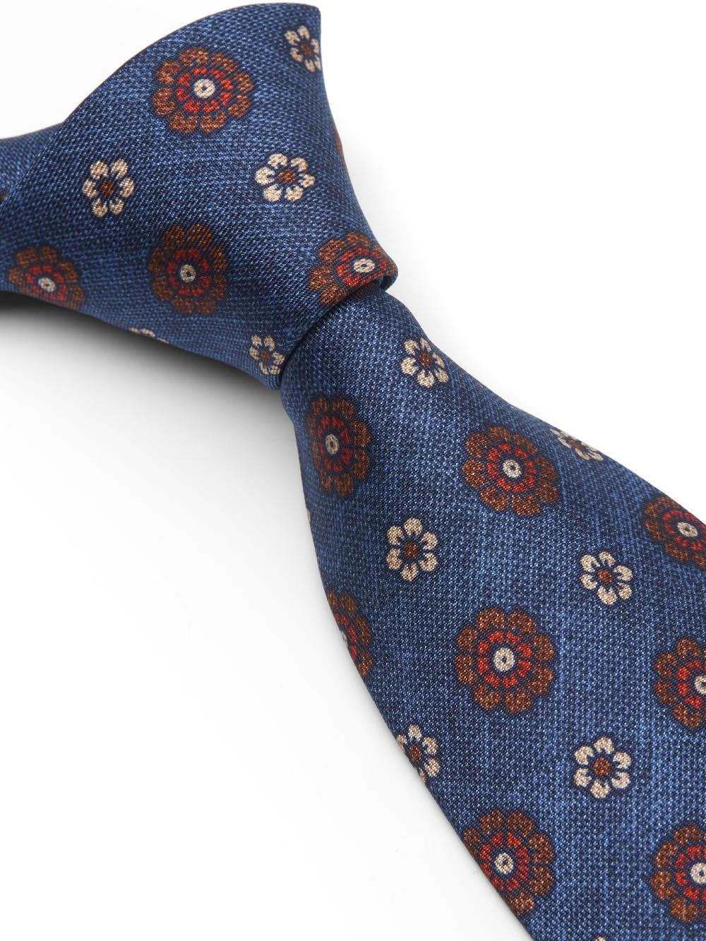 Favourbrook Navy Chartwell Silk Tie