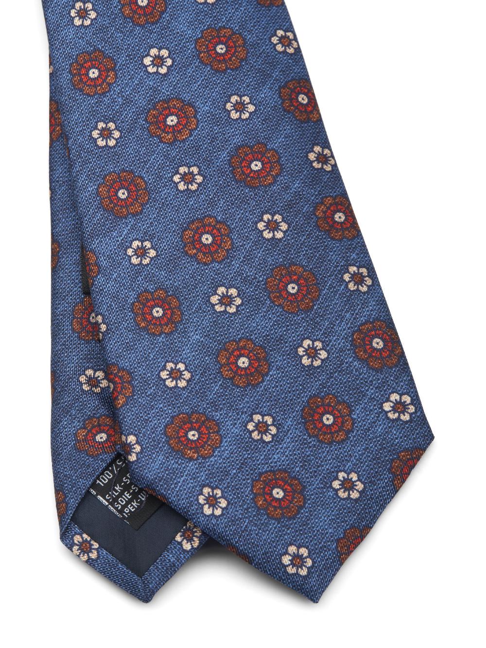Favourbrook Navy Chartwell Silk Tie
