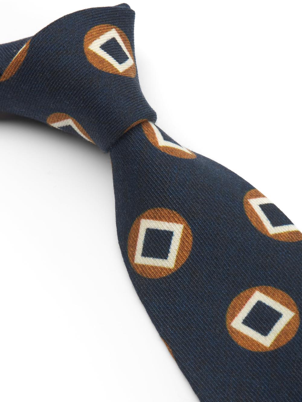 Favourbrook Navy Clivedon Silk Tie