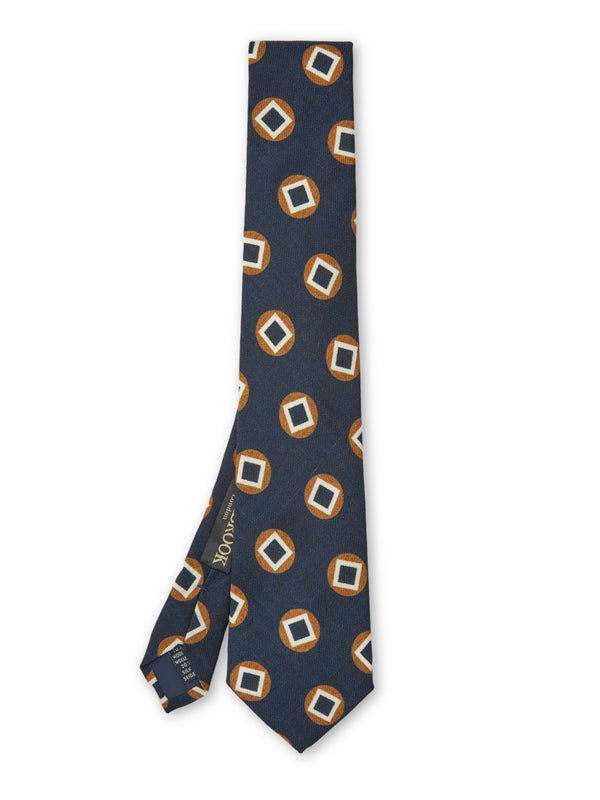 favourbrook Navy Clivedon Silk Tie