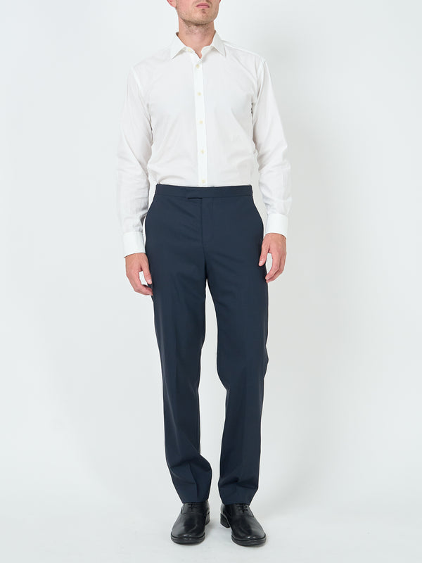 Favourbrook Navy Dalton Wool Dress Trouser
