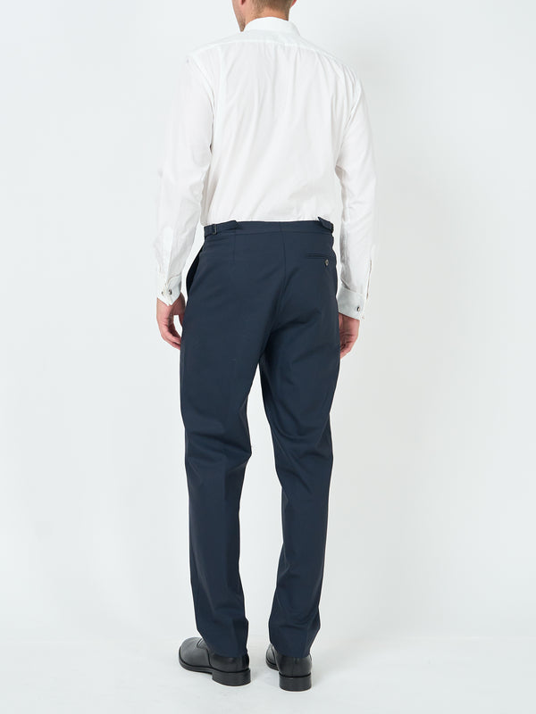 Favourbrook Navy Dalton Wool Dress Trouser