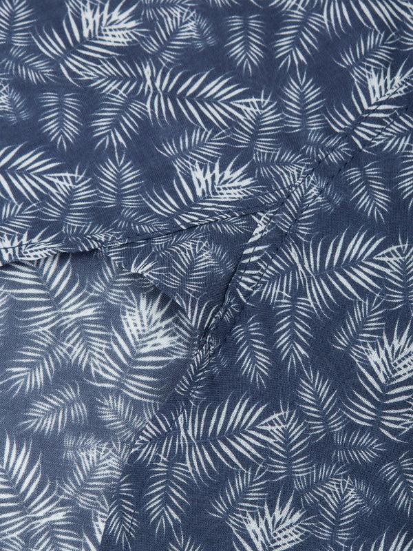 Favourbrook Navy Fern Cotton Oratory Shirt