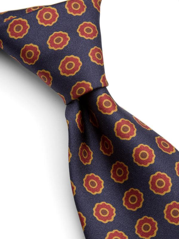 Favourbrook Navy Firle Silk Tie