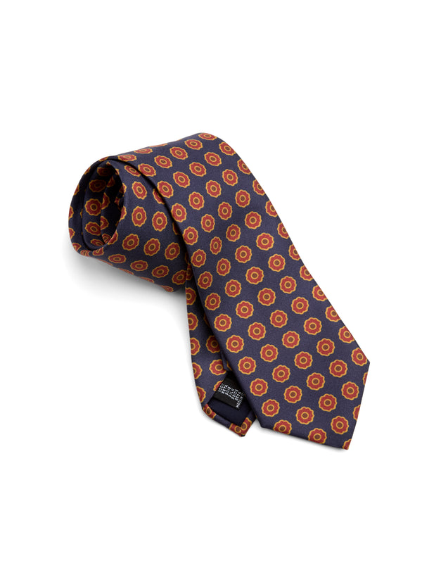 Favourbrook Navy Firle Silk Tie