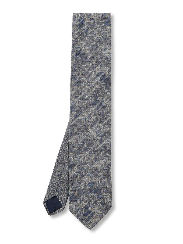 favourbrook Navy Halton Silk Tie