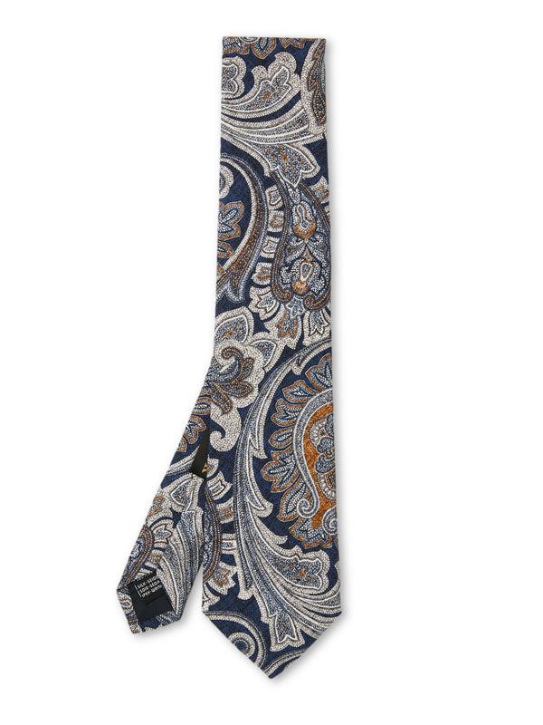 favourbrook Navy Harman Silk Tie
