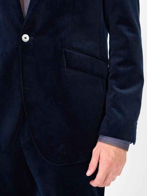 Favourbrook Navy Hatfield Cord Newport Jacket