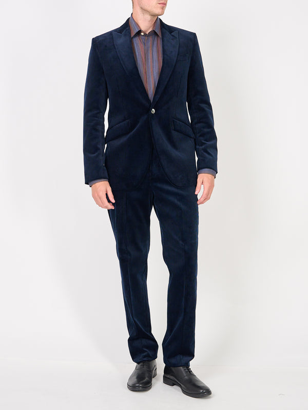 favourbrook Navy Hatfield Cord Newport Jacket