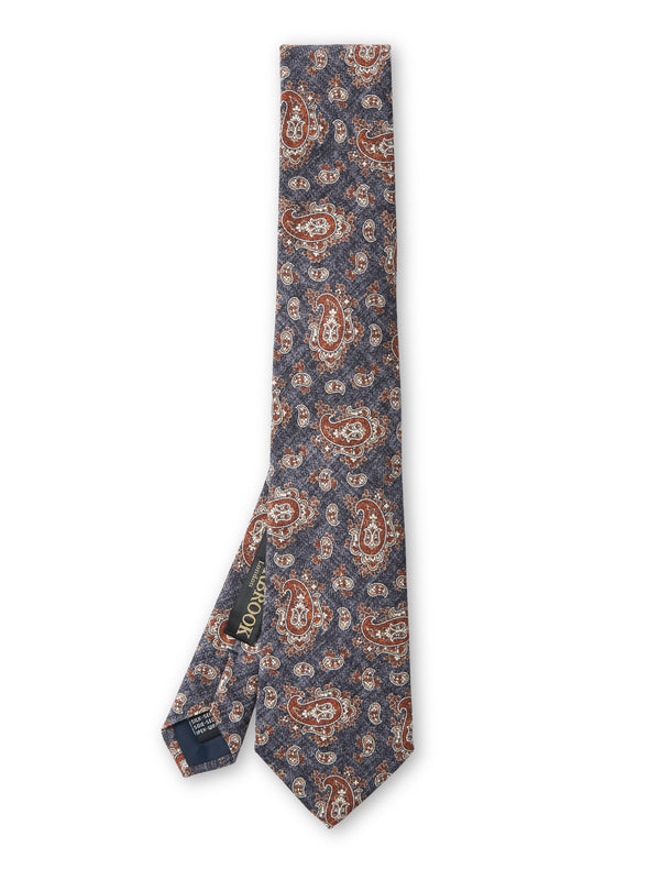favourbrook Navy Hoyland Silk Tie