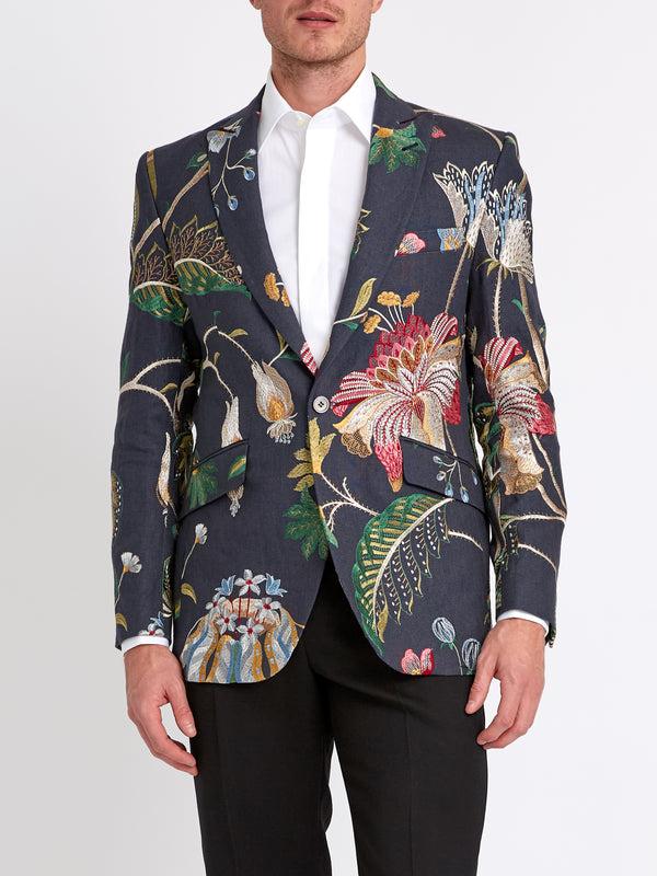 Favourbrook Navy Petersham Newport Jacket