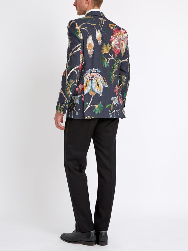 Favourbrook Navy Petersham Newport Jacket