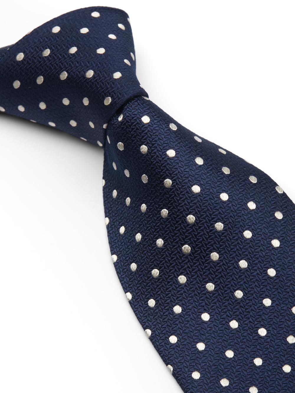 Favourbrook Navy Pickwick Silk Tie