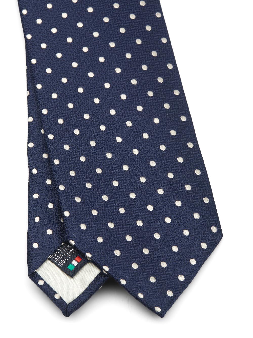 Favourbrook Navy Pickwick Silk Tie