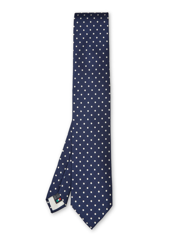 favourbrook Navy Pickwick Silk Tie